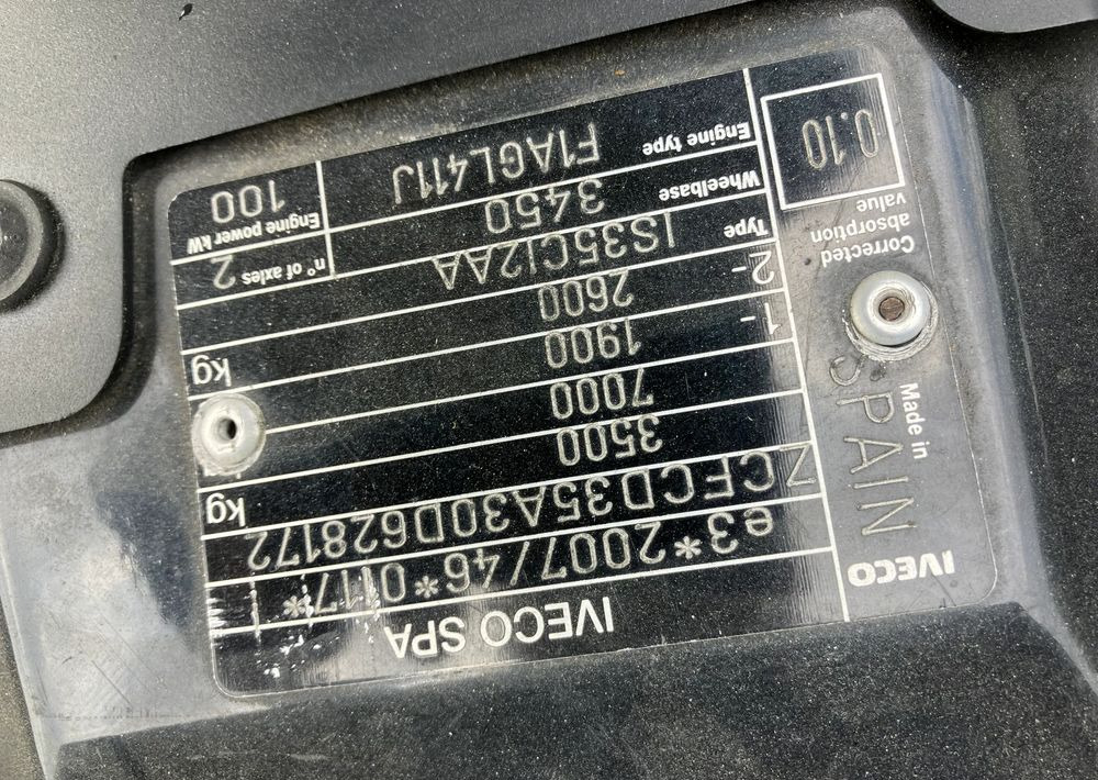 Iveco DAILY 35C14 ramo do zabudowy kiper wywrotka - Грузовик-шасси: фото 5 Iveco DAILY 35C14 ramo do zabudowy kiper wywrotka - Грузовик-шасси: фото 5