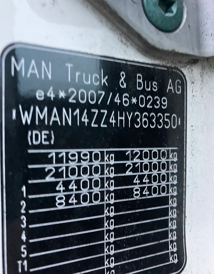 MAN MAN TGM 12.250 sypialka euro6 Rama do zabudowy - Грузовик-шасси: фото 3 MAN MAN TGM 12.250 sypialka euro6 Rama do zabudowy - Грузовик-шасси: фото 3