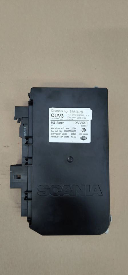 SCANIA R S STEROWNIK ŚWIATEŁ KOMPUTER CUV3 2632613 - Блок управления для Грузовиков: фото 2 SCANIA R S STEROWNIK ŚWIATEŁ KOMPUTER CUV3 2632613 - Блок управления для Грузовиков: фото 2