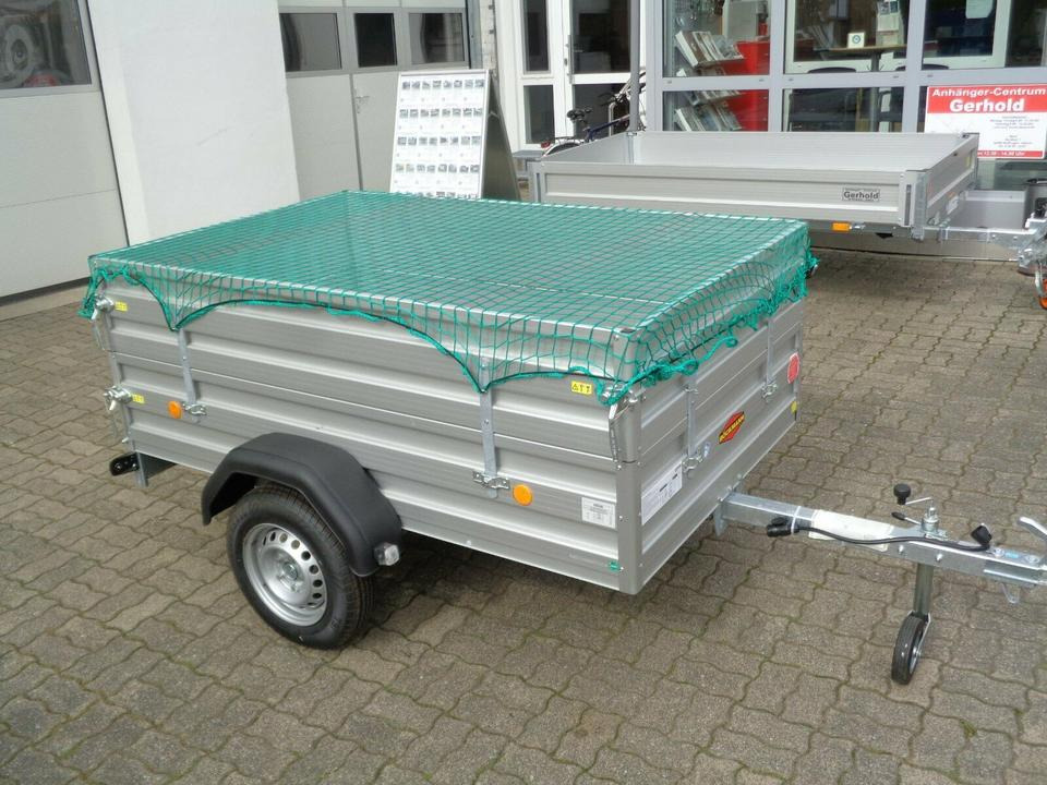 Böckmann PKW-Anhänger, 750 kg, Kastenaufsatz, Containernetz - Прицеп для легкового автомобиля: фото 2 Böckmann PKW-Anhänger, 750 kg, Kastenaufsatz, Containernetz - Прицеп для легкового автомобиля: фото 2