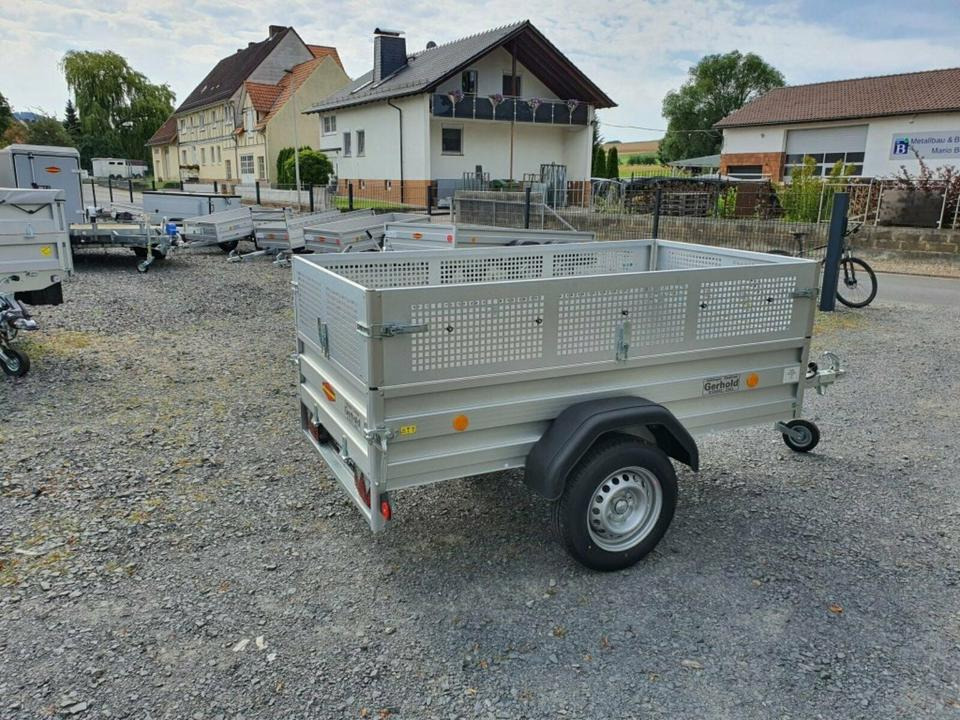Böckmann PKW-Anhänger , 750kg Gitteraufbau Stützrad - Прицеп для легкового автомобиля: фото 4 Böckmann PKW-Anhänger , 750kg Gitteraufbau Stützrad - Прицеп для легкового автомобиля: фото 4