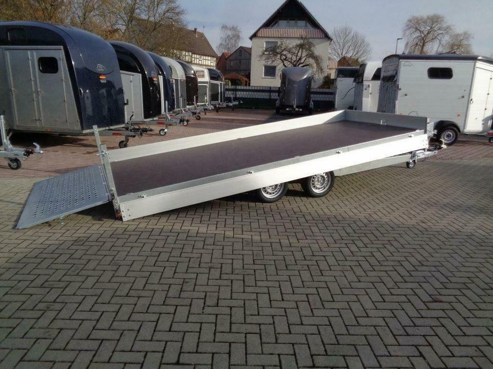 Прицеп бортовой/ Платформа Böckmann PKW-Anhänger Universaltransporter kippbar 3,5t: фото 14