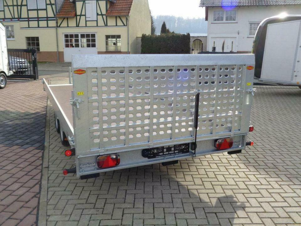 Прицеп бортовой/ Платформа Böckmann PKW-Anhänger Universaltransporter kippbar 3,5t: фото 13