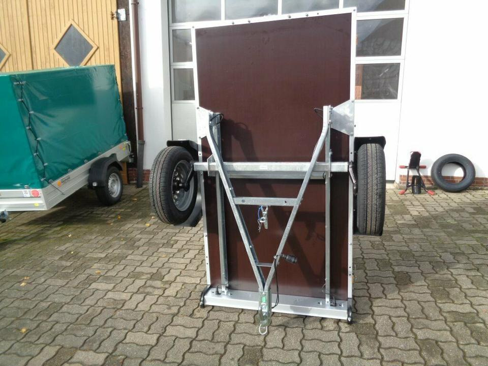 TPV - Böckmann, PKW Anhänger, "Klappi" 750 kg, 100 km/h - Прицеп для легкового автомобиля: фото 1 TPV - Böckmann, PKW Anhänger, "Klappi" 750 kg, 100 km/h - Прицеп для легкового автомобиля: фото 1