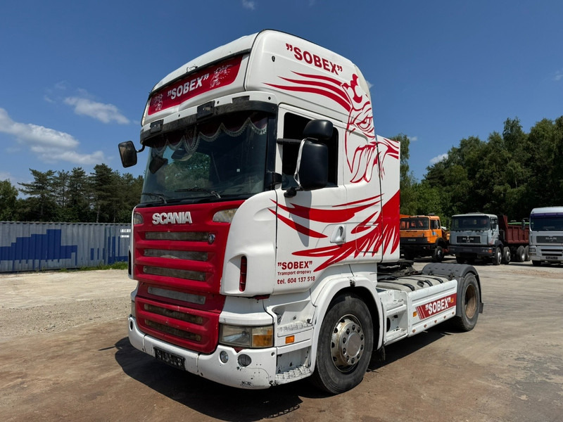 Scania R 420 Topline (PTO / MANUAL GEARBOX / BOITE MANUELLE / HYDRAULIC) - Тягач: фото 1 Scania R 420 Topline (PTO / MANUAL GEARBOX / BOITE MANUELLE / HYDRAULIC) - Тягач: фото 1