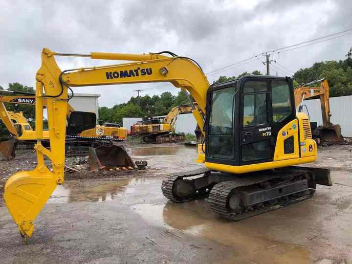 Cheap Used Komatsu PC70-8 Crawler Excavator with High Efficiency Used Heavy Machinery Komatsu PC70-8 Digger Cheap for Sale - Гусеничный экскаватор: фото 4 Cheap Used Komatsu PC70-8 Crawler Excavator with High Efficiency Used Heavy Machinery Komatsu PC70-8 Digger Cheap for Sale - Гусеничный экскаватор: фото 4