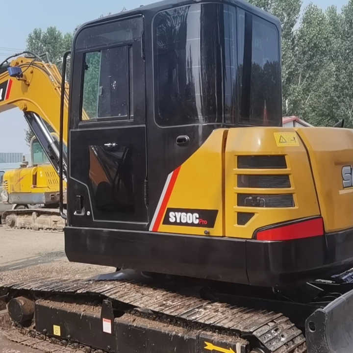 China Brand Used Sany Sy60c Mini Excavator 6ton Crawler Earth Digger Machine for Sale - Гусеничный экскаватор: фото 5 China Brand Used Sany Sy60c Mini Excavator 6ton Crawler Earth Digger Machine for Sale - Гусеничный экскаватор: фото 5