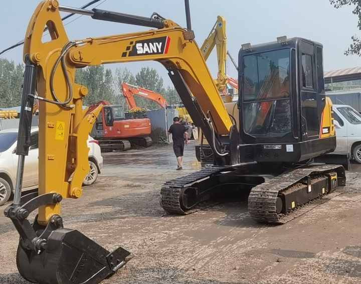 China Brand Used Sany Sy60c Mini Excavator 6ton Crawler Earth Digger Machine for Sale - Гусеничный экскаватор: фото 2 China Brand Used Sany Sy60c Mini Excavator 6ton Crawler Earth Digger Machine for Sale - Гусеничный экскаватор: фото 2