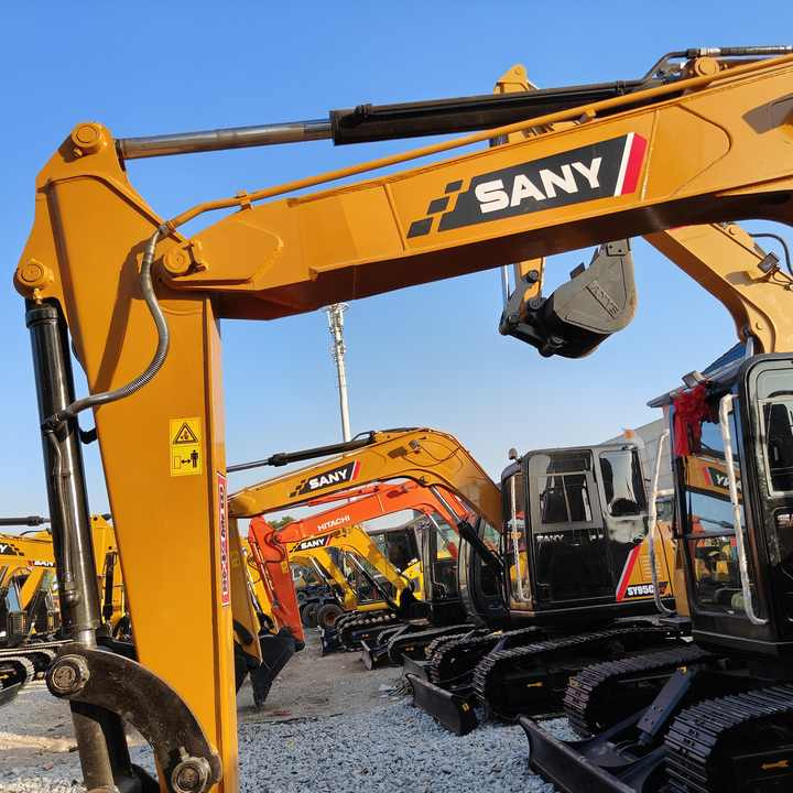 China Brand Used Sany Sy95c Mini Excavator 6ton Crawler Earth Digger Machine for Sale - Гусеничный экскаватор: фото 1 China Brand Used Sany Sy95c Mini Excavator 6ton Crawler Earth Digger Machine for Sale - Гусеничный экскаватор: фото 1