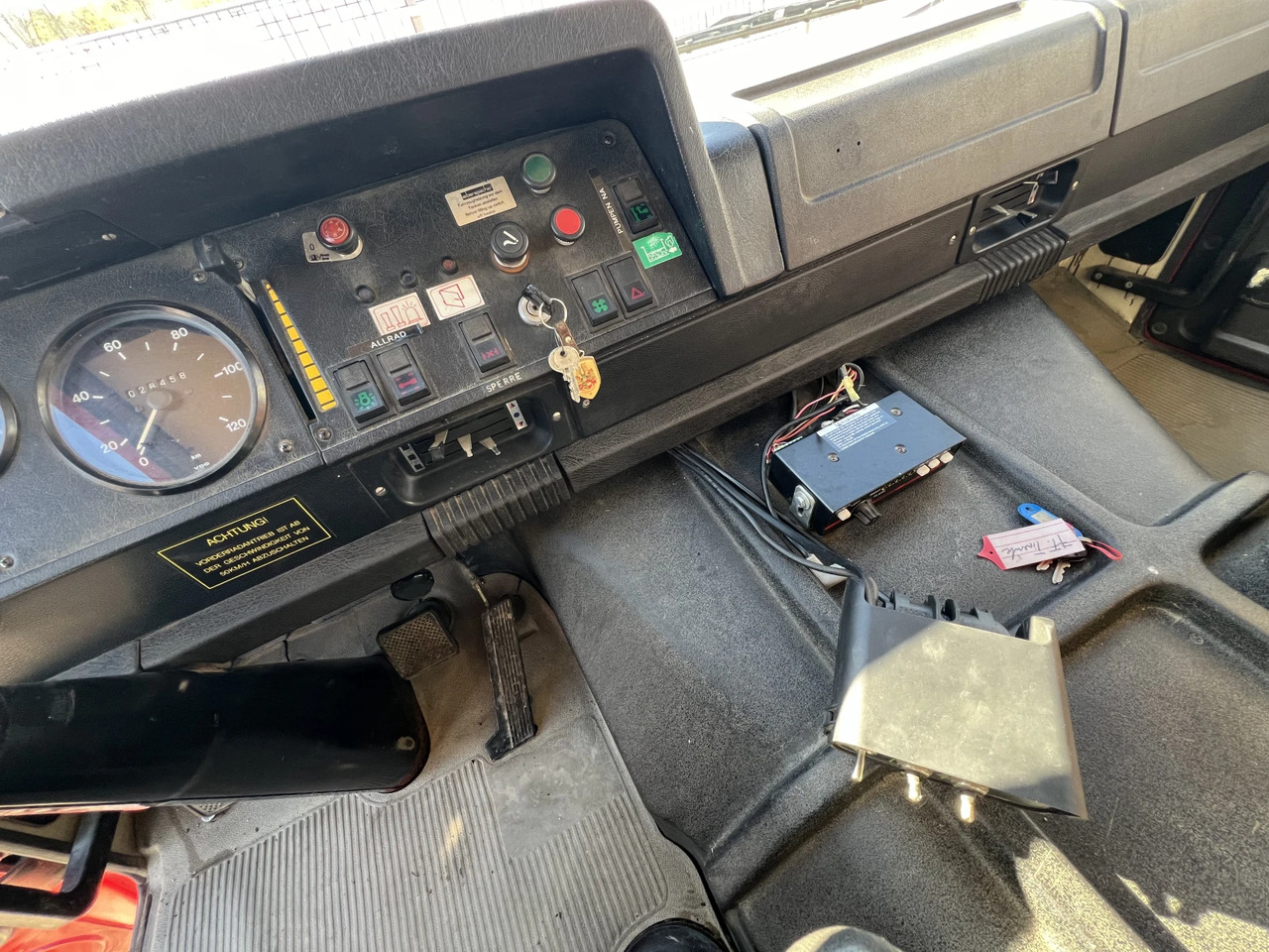 Пожарная машина Steyr 791 4х4, 27000 км.Водоноска, FEUERWEHR,: фото 13