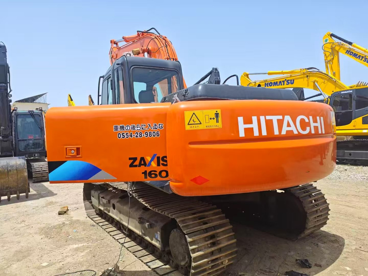 Гусеничный экскаватор HITACHI ZX160: фото 12