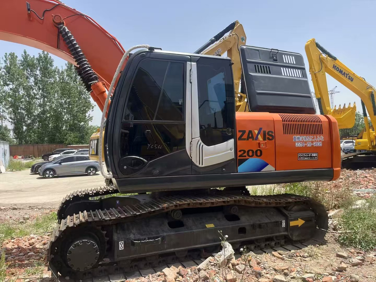 HITACHI ZX200 - Гусеничный экскаватор: фото 4 HITACHI ZX200 - Гусеничный экскаватор: фото 4