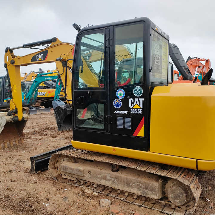 Used Digger CAT 305.5E Construction Machinery Construction Digger Used CAT 305.5E Cheap Excavator - Мини-экскаватор: фото 1 Used Digger CAT 305.5E Construction Machinery Construction Digger Used CAT 305.5E Cheap Excavator - Мини-экскаватор: фото 1