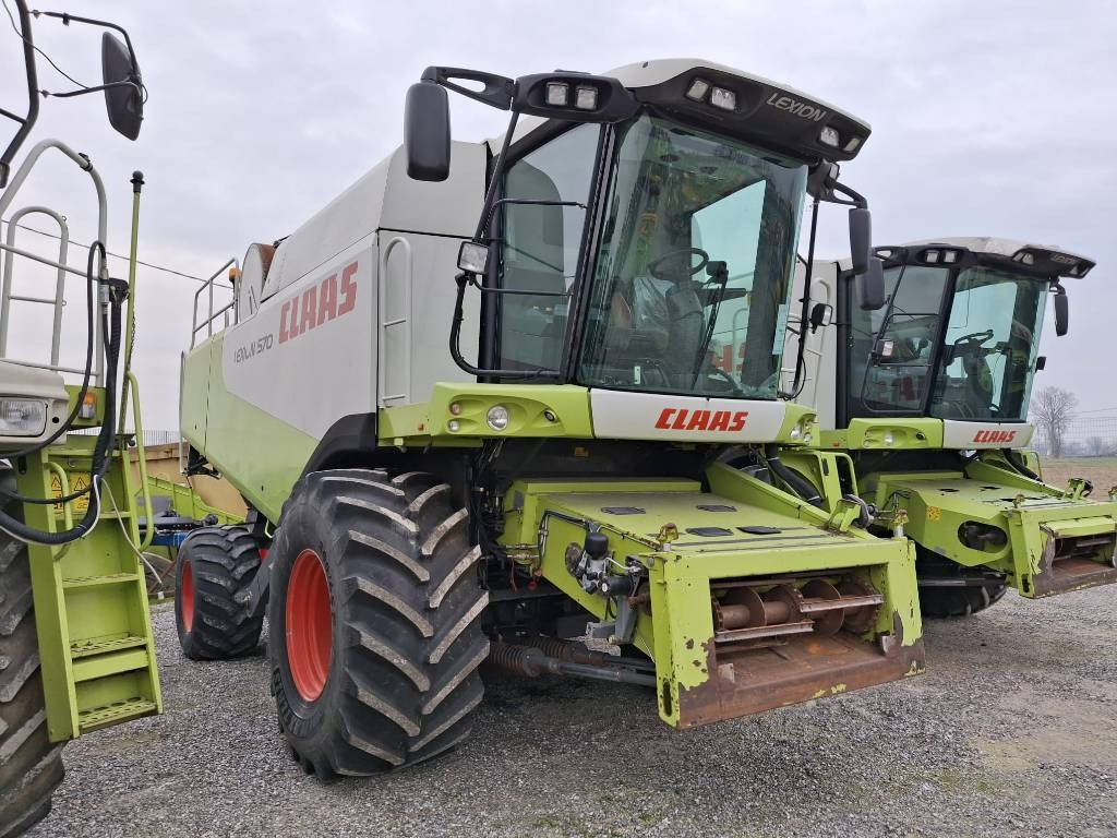 Claas Lexion 570 - Зерноуборочный комбайн: фото 1 Claas Lexion 570 - Зерноуборочный комбайн: фото 1