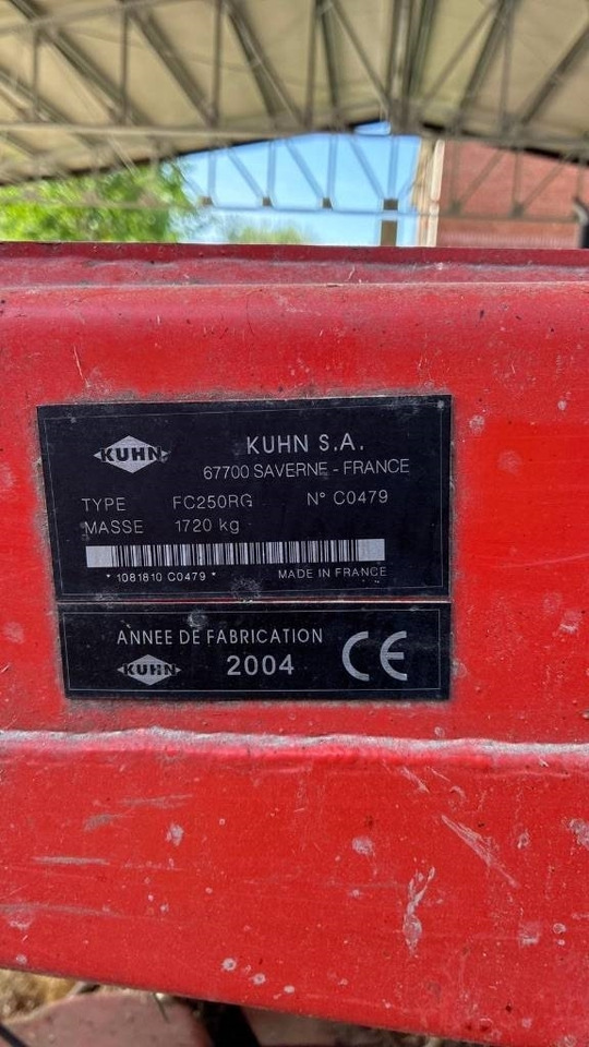 Kuhn FC 250 R G - Косилка: фото 2 Kuhn FC 250 R G - Косилка: фото 2