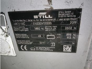 Still RX20 -16C/LIION - Электропогрузчик: фото 5 Still RX20 -16C/LIION - Электропогрузчик: фото 5