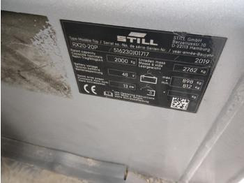 Still RX20 -20P/LIION - Электропогрузчик: фото 4 Still RX20 -20P/LIION - Электропогрузчик: фото 4