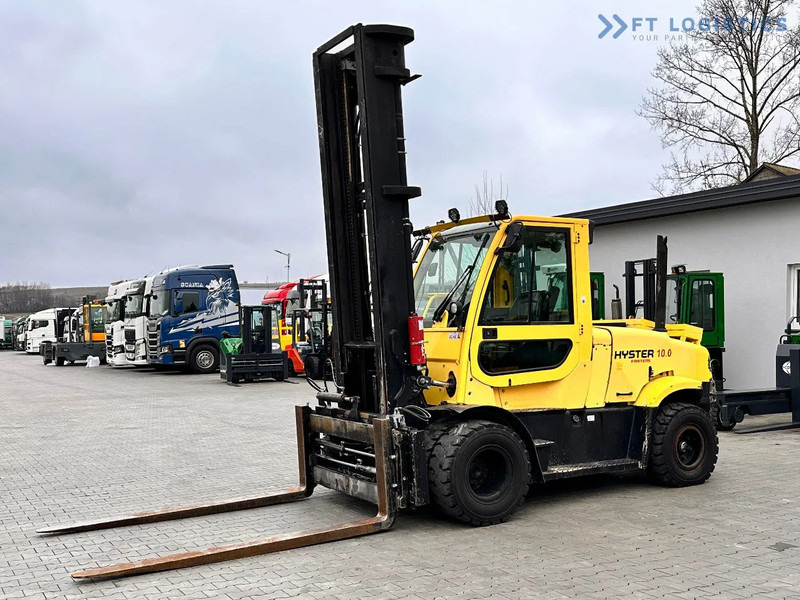 Hyster HYSTER H10.0 FT9 / FORKS 2200MM / FORK POSITIONER / SIDE SHIFT / UDT HYSTER H10.0 FT9 / FORKS 2200MM / FORK POSITIONER / SIDE SH - Дизельный погрузчик: фото 1 Hyster HYSTER H10.0 FT9 / FORKS 2200MM / FORK POSITIONER / SIDE SHIFT / UDT HYSTER H10.0 FT9 / FORKS 2200MM / FORK POSITIONER / SIDE SH - Дизельный погрузчик: фото 1