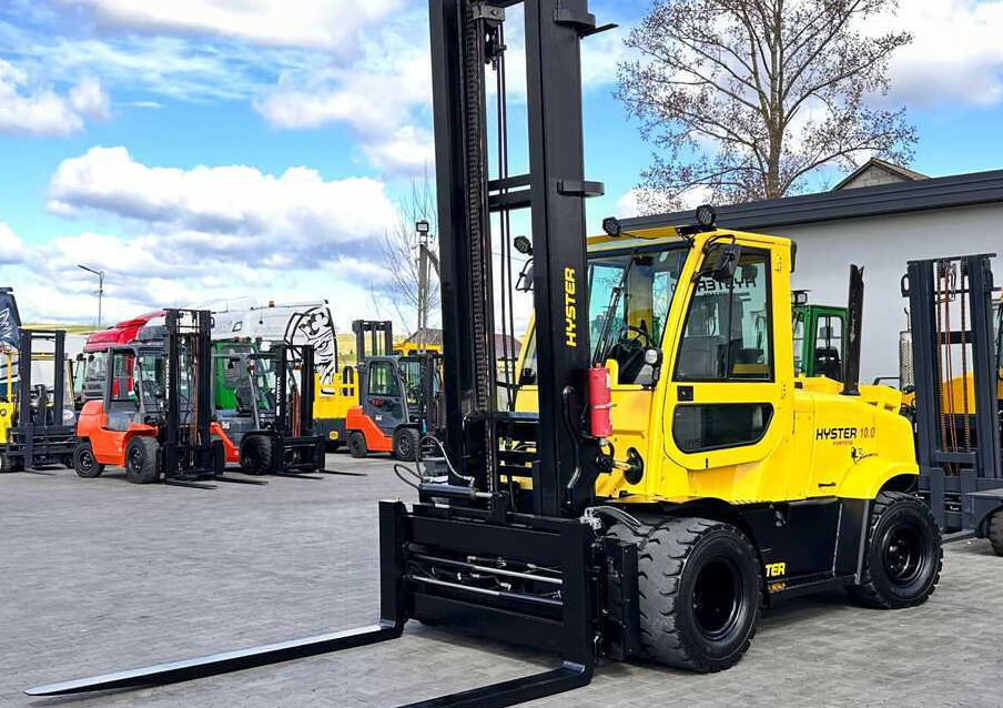 Hyster HYSTER H10.0 FT9 / FORKS 2200MM / POSITIONER / SIDE SHIFT / VALID UDT / 5500MM - Дизельный погрузчик: фото 3 Hyster HYSTER H10.0 FT9 / FORKS 2200MM / POSITIONER / SIDE SHIFT / VALID UDT / 5500MM - Дизельный погрузчик: фото 3