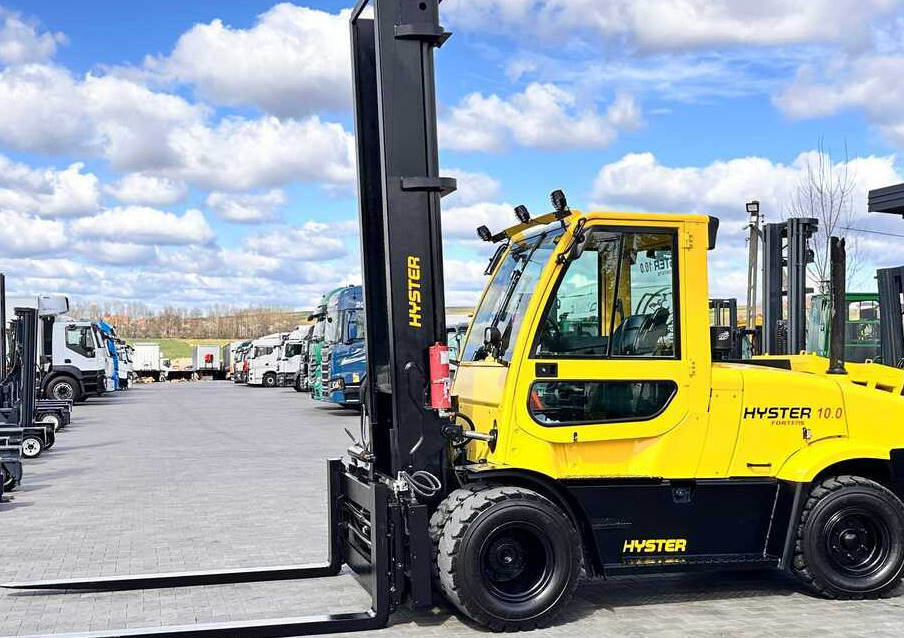 Hyster HYSTER H10.0 FT9 / FORKS 2200MM / POSITIONER / SIDE SHIFT / VALID UDT / 5500MM - Дизельный погрузчик: фото 2 Hyster HYSTER H10.0 FT9 / FORKS 2200MM / POSITIONER / SIDE SHIFT / VALID UDT / 5500MM - Дизельный погрузчик: фото 2