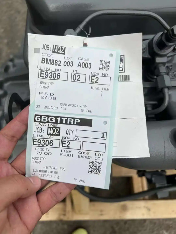 ISUZU 6BG1 - Двигатель: фото 2 ISUZU 6BG1 - Двигатель: фото 2