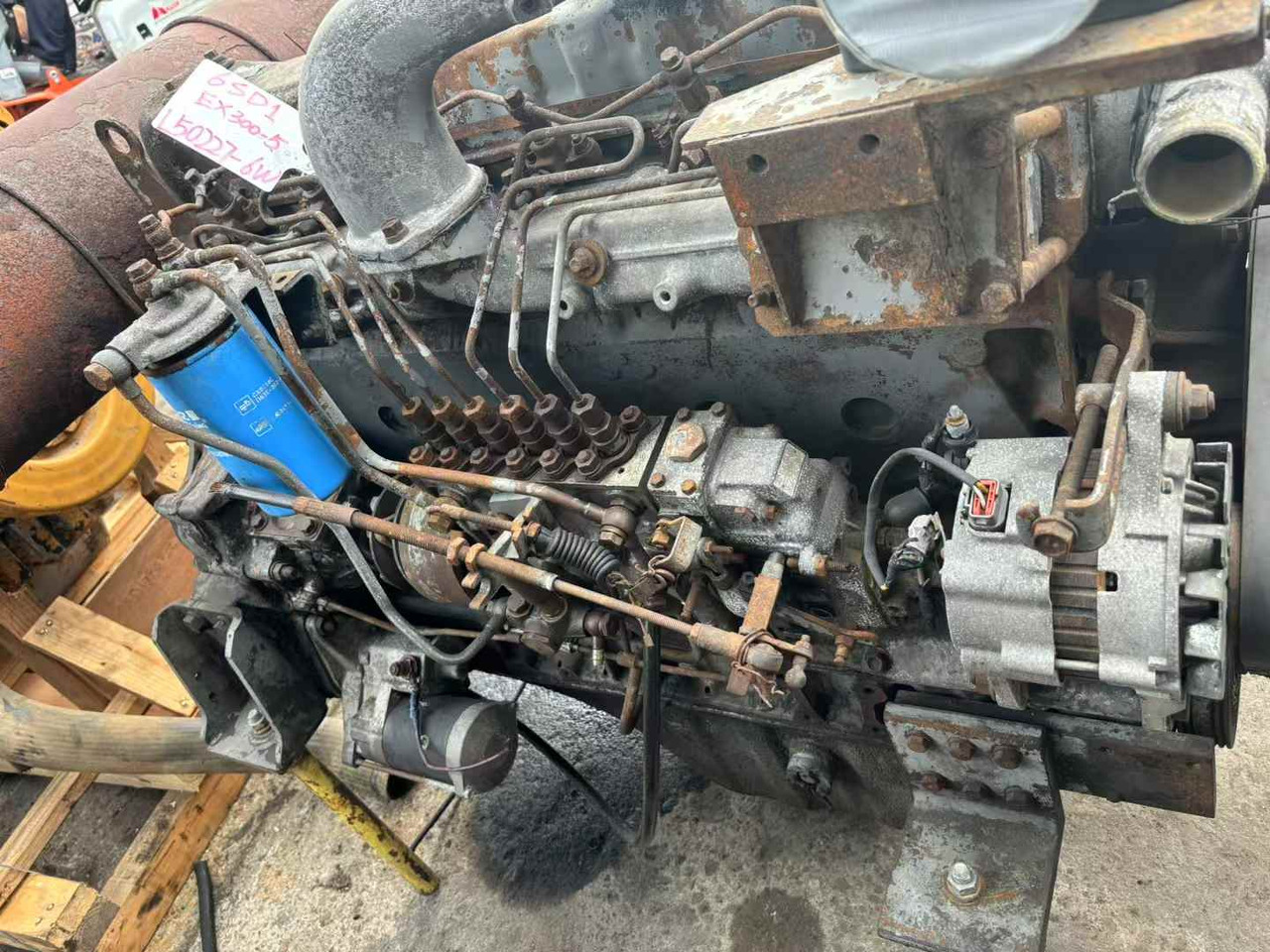 ISUZU 6SD1 - Двигатель для Экскаваторов: фото 1 ISUZU 6SD1 - Двигатель для Экскаваторов: фото 1