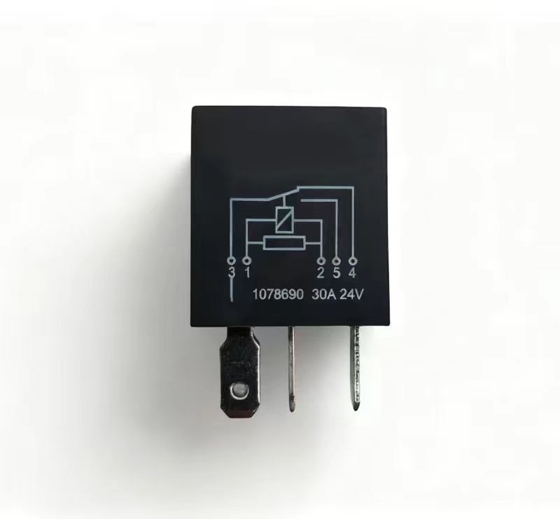 VOLVO 1078690 Relay 5 Pin 24V 30A - Реле для Тентованных грузовиков: фото 1 VOLVO 1078690 Relay 5 Pin 24V 30A - Реле для Тентованных грузовиков: фото 1