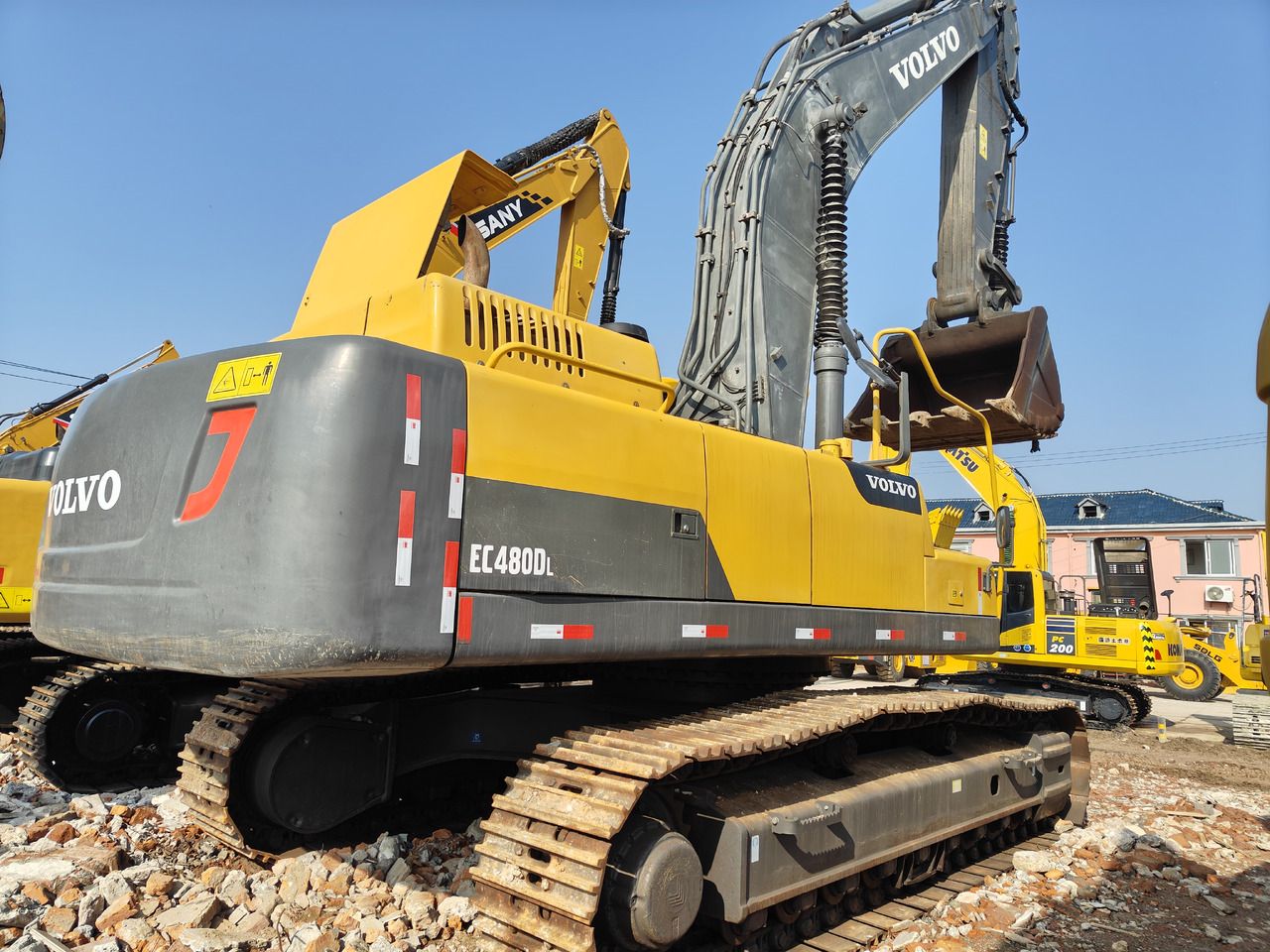 Used Excavator Big Machine VOLVO EC480DL - Гусеничный экскаватор: фото 5 Used Excavator Big Machine VOLVO EC480DL - Гусеничный экскаватор: фото 5