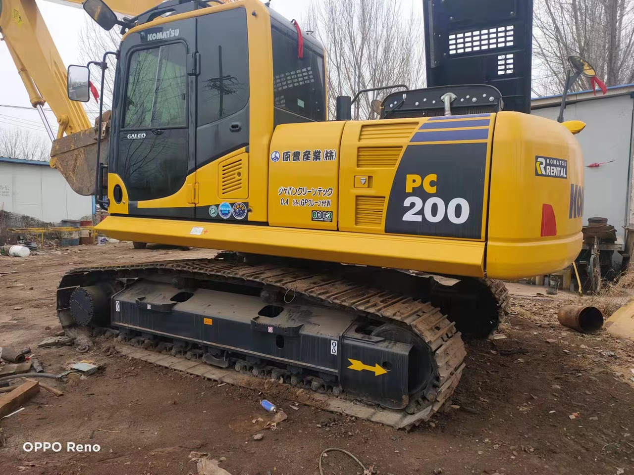 KOMATSU PC200-8 - Колёсный экскаватор: фото 1 KOMATSU PC200-8 - Колёсный экскаватор: фото 1