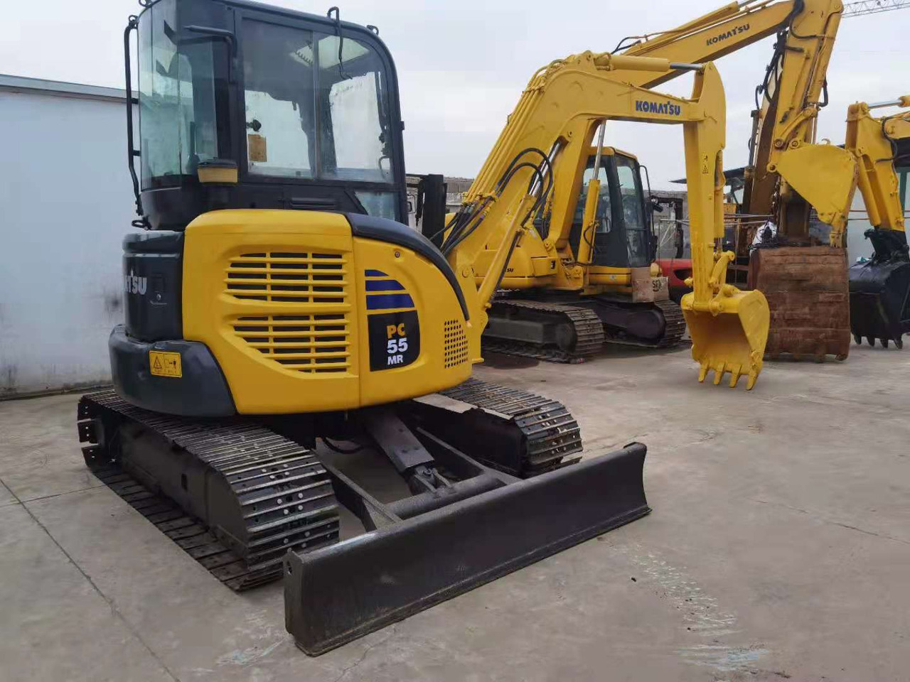 KOMATSU PC55 - Гусеничный экскаватор: фото 2 KOMATSU PC55 - Гусеничный экскаватор: фото 2