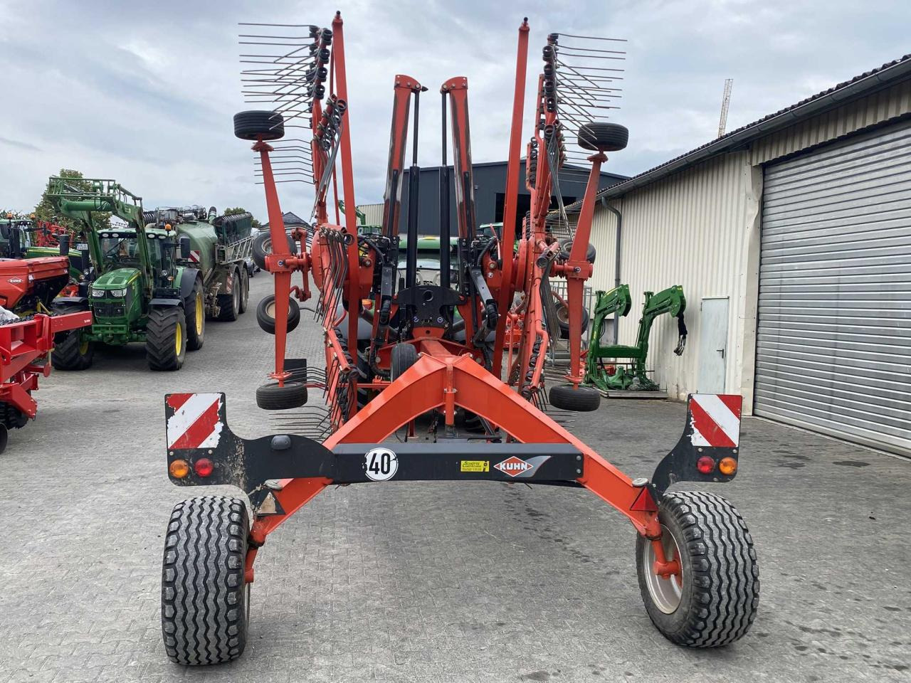 Kuhn GA 8731 - Сеноворошилка: фото 3 Kuhn GA 8731 - Сеноворошилка: фото 3