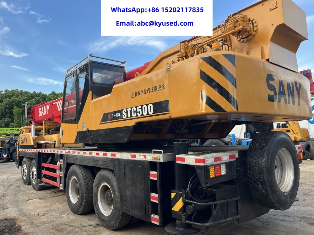 SANY STC500 STC250 STC750 STC800 50TON 25TON 75TON 80TON CRANE - Мобильный кран: фото 4 SANY STC500 STC250 STC750 STC800 50TON 25TON 75TON 80TON CRANE - Мобильный кран: фото 4