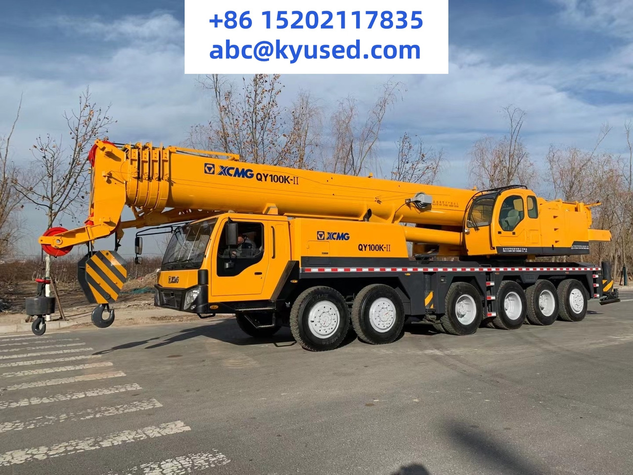 XCMG 100Ton QY100K - Мобильный кран: фото 4 XCMG 100Ton QY100K - Мобильный кран: фото 4