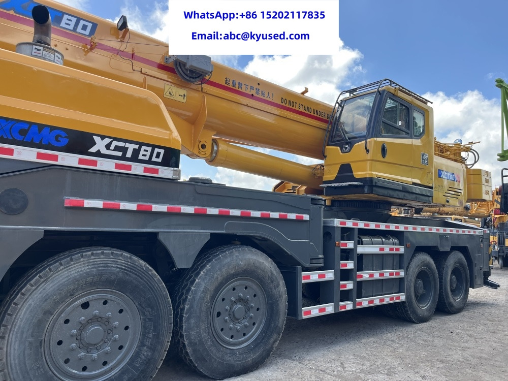 XCMG XCT80 80ton - Мобильный кран: фото 3 XCMG XCT80 80ton - Мобильный кран: фото 3