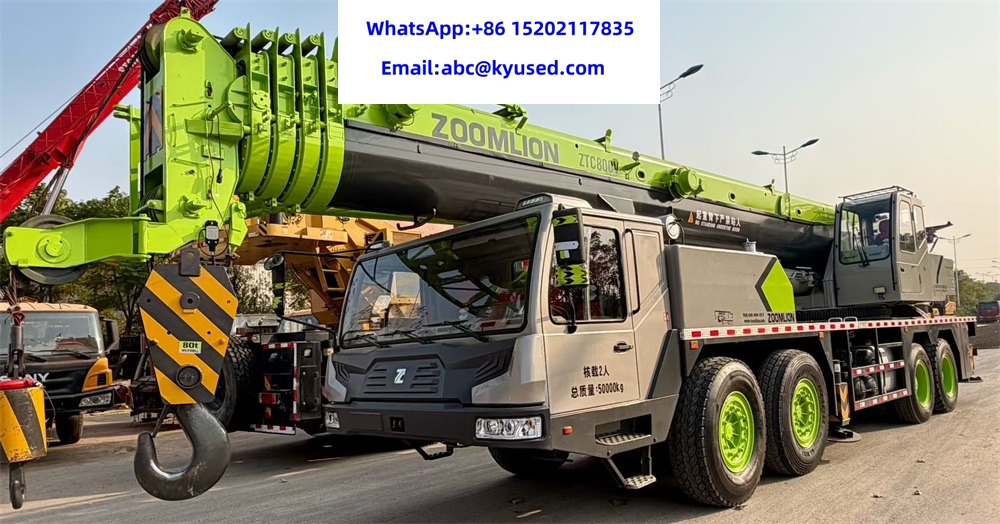 ZOOMLION ZTC800V - Мобильный кран: фото 1 ZOOMLION ZTC800V - Мобильный кран: фото 1