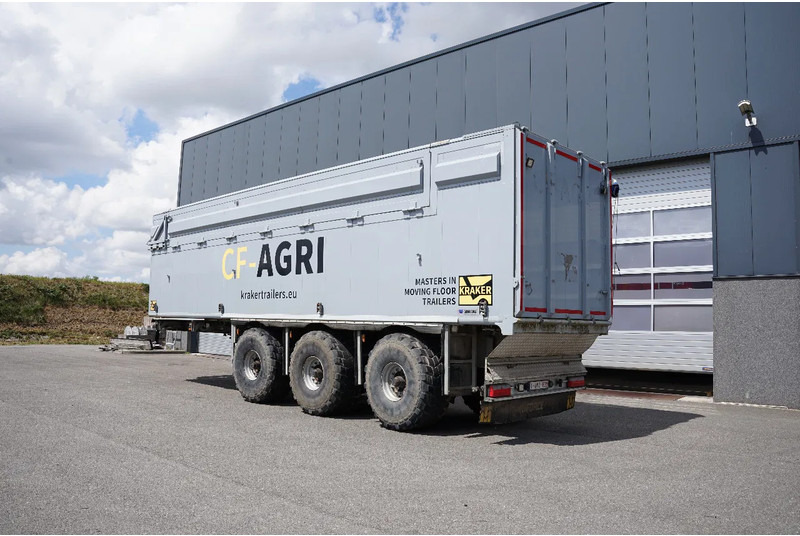 Kraker CF Agri Truck and Tractor 2 steering axle - Полуприцеп с подвижным полом: фото 2 Kraker CF Agri Truck and Tractor 2 steering axle - Полуприцеп с подвижным полом: фото 2