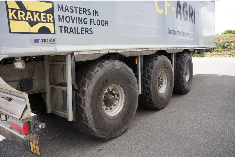 Kraker CF Agri Truck and Tractor 2 steering axle - Полуприцеп с подвижным полом: фото 4 Kraker CF Agri Truck and Tractor 2 steering axle - Полуприцеп с подвижным полом: фото 4