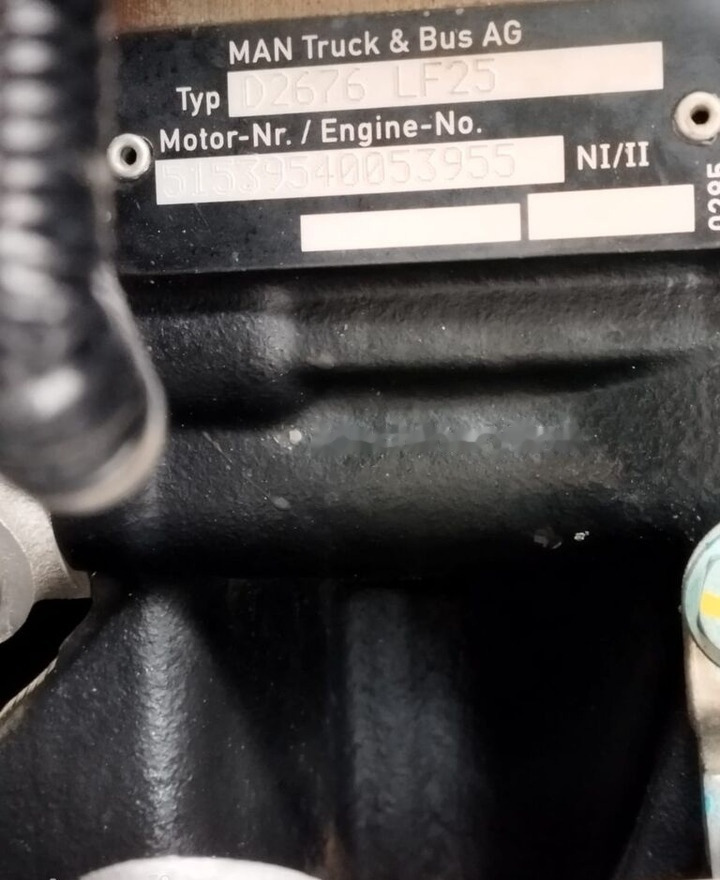 MAN D2676 LF25 MAN TGA, TGS, TGX - Двигатель для Грузовиков: фото 2 MAN D2676 LF25 MAN TGA, TGS, TGX - Двигатель для Грузовиков: фото 2