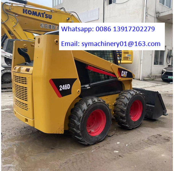 Caterpillar 246D - Мини-погрузчик с бортовым поворотом: фото 3 Caterpillar 246D - Мини-погрузчик с бортовым поворотом: фото 3