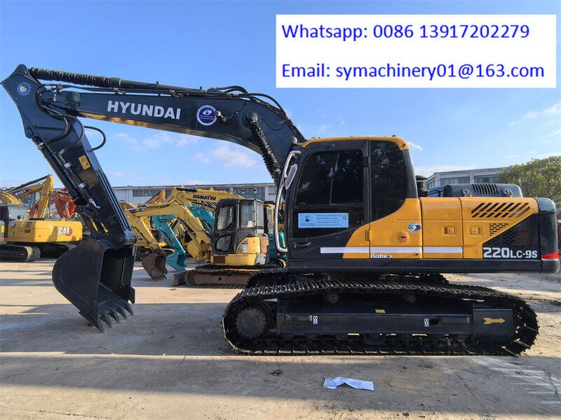 Hyundai R220LC-9S - Гусеничный экскаватор: фото 1 Hyundai R220LC-9S - Гусеничный экскаватор: фото 1