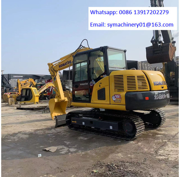 Komatsu PC60-8 - Мини-экскаватор: фото 3 Komatsu PC60-8 - Мини-экскаватор: фото 3