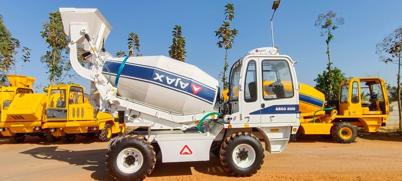 New AJAX ARGO 4000 concrete mixer truck - Автобетоносмеситель: фото 1 New AJAX ARGO 4000 concrete mixer truck - Автобетоносмеситель: фото 1