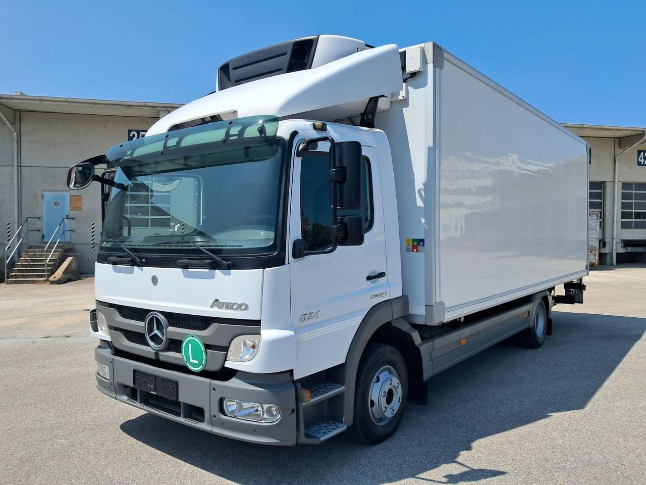 Mercedes-Benz Atego 824 Kühlkoffer | LBW | Klima | Diff - Рефрижератор: фото 1 Mercedes-Benz Atego 824 Kühlkoffer | LBW | Klima | Diff - Рефрижератор: фото 1