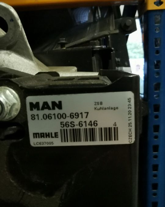 CHŁODNICA WODY MAN TGS NEW MODEL 81.06100-6917 - Радиатор для Грузовиков: фото 2 CHŁODNICA WODY MAN TGS NEW MODEL 81.06100-6917 - Радиатор для Грузовиков: фото 2