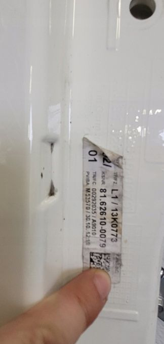 PRZEDLUZENIE DRZWI MAN TGX NM 81.62610-0079 - Дверь и запчасти для Грузовиков: фото 4 PRZEDLUZENIE DRZWI MAN TGX NM 81.62610-0079 - Дверь и запчасти для Грузовиков: фото 4
