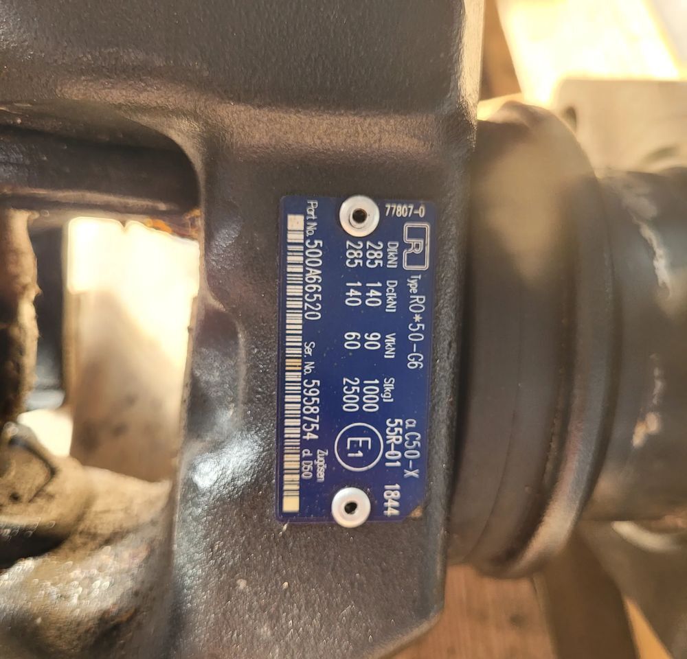 ZACZEP Fi50 ROCKINGER R0*50-G6 - Подвеска для Грузовиков: фото 3 ZACZEP Fi50 ROCKINGER R0*50-G6 - Подвеска для Грузовиков: фото 3