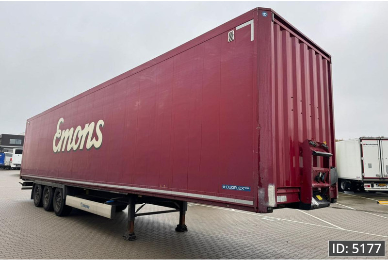 Krone SD / Disk brakes / Double stock - Полуприцеп-фургон: фото 4 Krone SD / Disk brakes / Double stock - Полуприцеп-фургон: фото 4