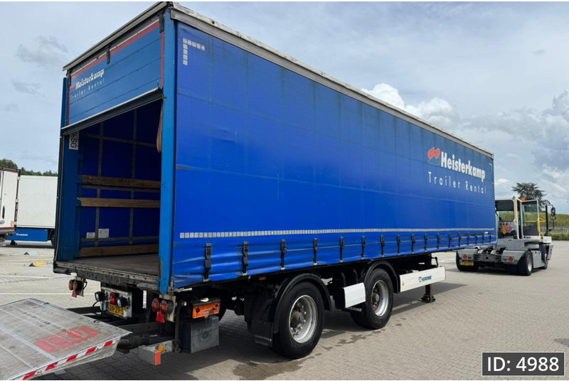 Krone SZ City / 2 Axle / DHOLLANDIA 2000kg / Steering axle - Тентованный полуприцеп: фото 4 Krone SZ City / 2 Axle / DHOLLANDIA 2000kg / Steering axle - Тентованный полуприцеп: фото 4