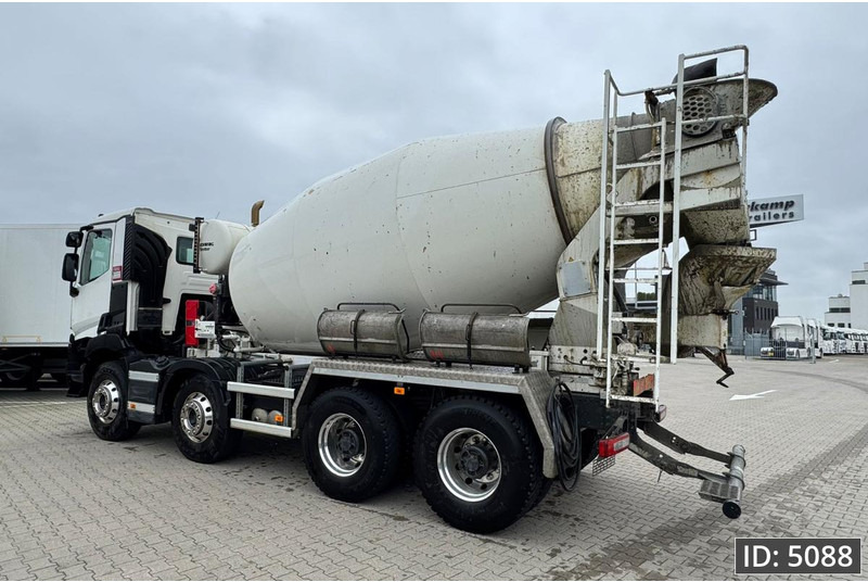 Renault C480 Day Cab, Euro 6, 8x4 / Full steel / 9m3 / TOP!! - Автобетоносмеситель: фото 2 Renault C480 Day Cab, Euro 6, 8x4 / Full steel / 9m3 / TOP!! - Автобетоносмеситель: фото 2