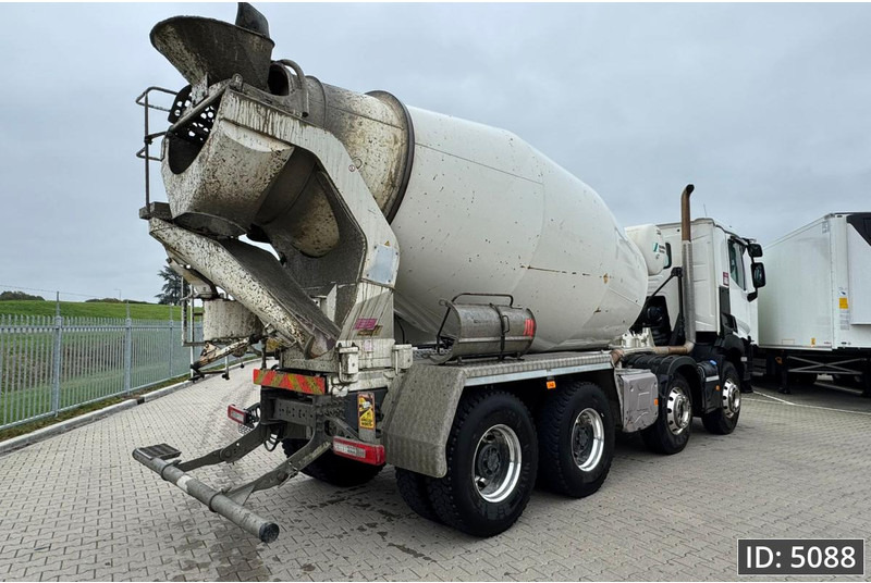 Renault C480 Day Cab, Euro 6, 8x4 / Full steel / 9m3 / TOP!! - Автобетоносмеситель: фото 3 Renault C480 Day Cab, Euro 6, 8x4 / Full steel / 9m3 / TOP!! - Автобетоносмеситель: фото 3